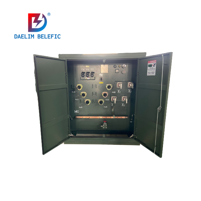 750kVA pad mounted transformer
