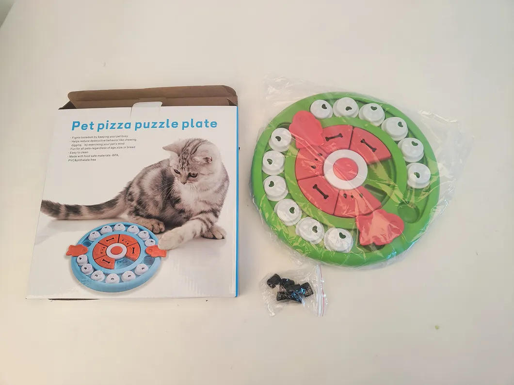 Best Seller Eco-Friendly Rubber Dog Puzzle Toy Interactive Slow Feeder Bowl