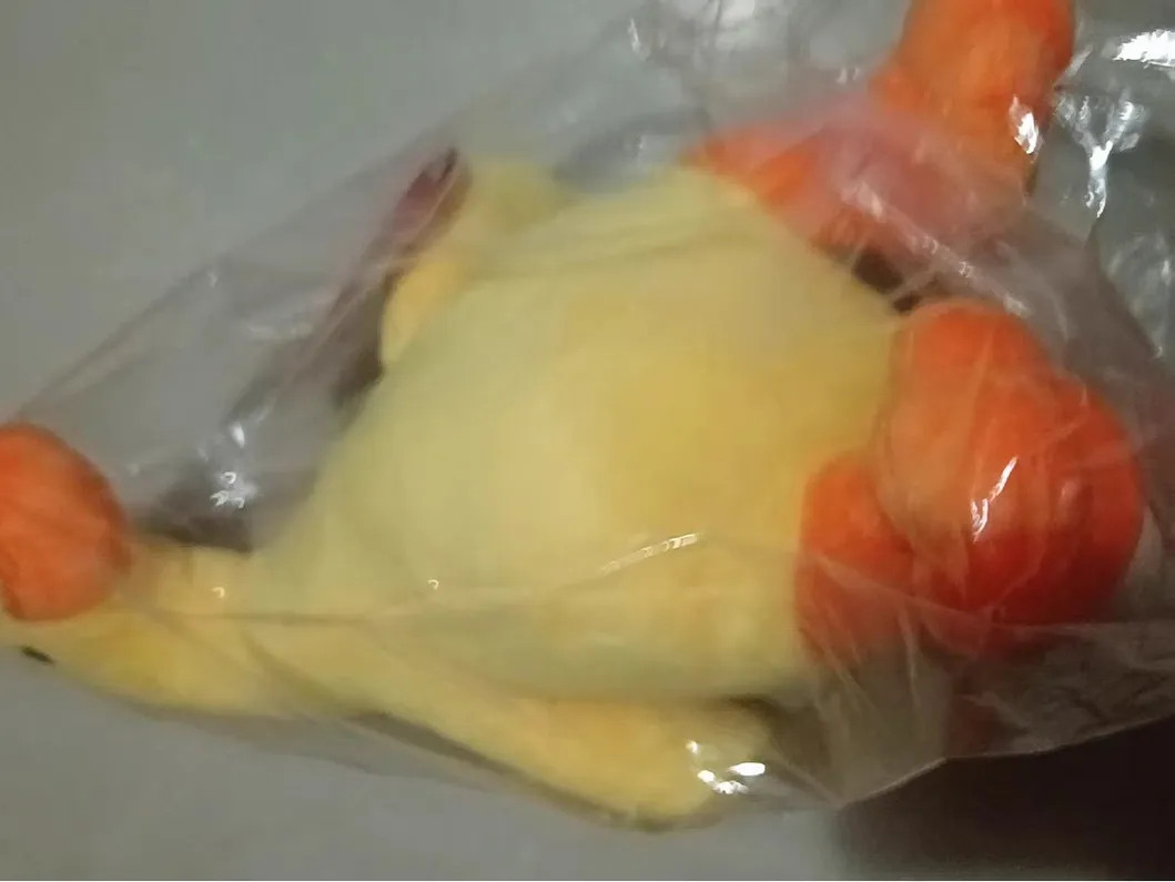 Hot Selling Cute Dog Toy Stuffed Duck Squeaky Chew Toy for Puppy