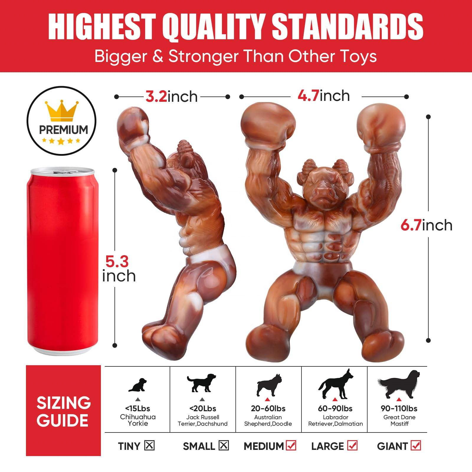 Medium-Sized Luxury Style Dog Toy Indestructible Food Grade Nylon for Aggressive Chewers Tough Big Tough Nylon Chew Toy