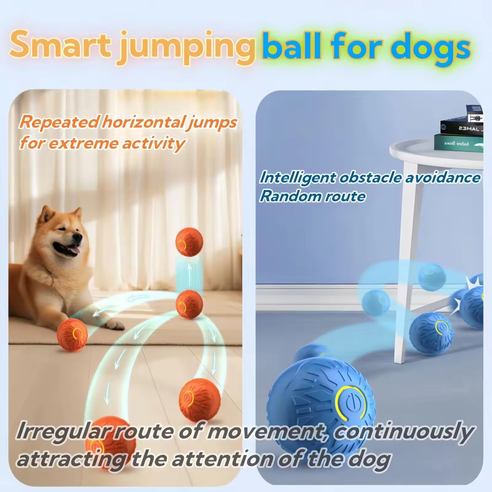 Smart Interactive Dog Ball Toy OEM Private Label Pet Toy Supplier Bulk Order Available