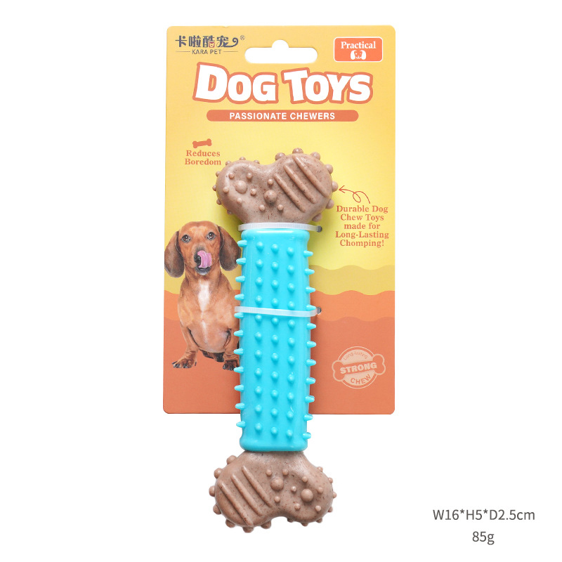Manufacturer Wholesale Pet Product Supplier TPR Bone Durable Dog Chew Toy