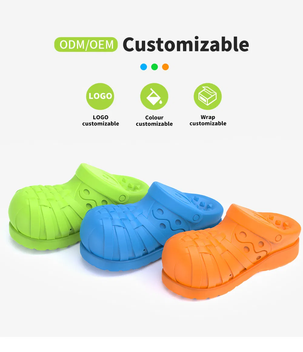 Treat-Dispensing Indestructible Dog Toy Slipper with Squeaker for Dogs