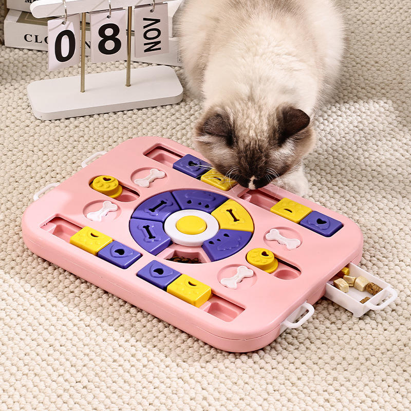 Treat Dispensing Interactive Dog Puzzle Toy Slow Feeder