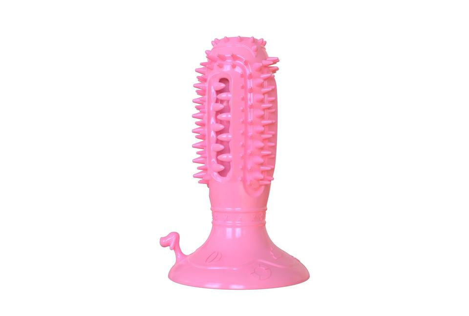 Natural Rubber Durable Toothbrush Indestructible Dental Care Dog Chew Toys