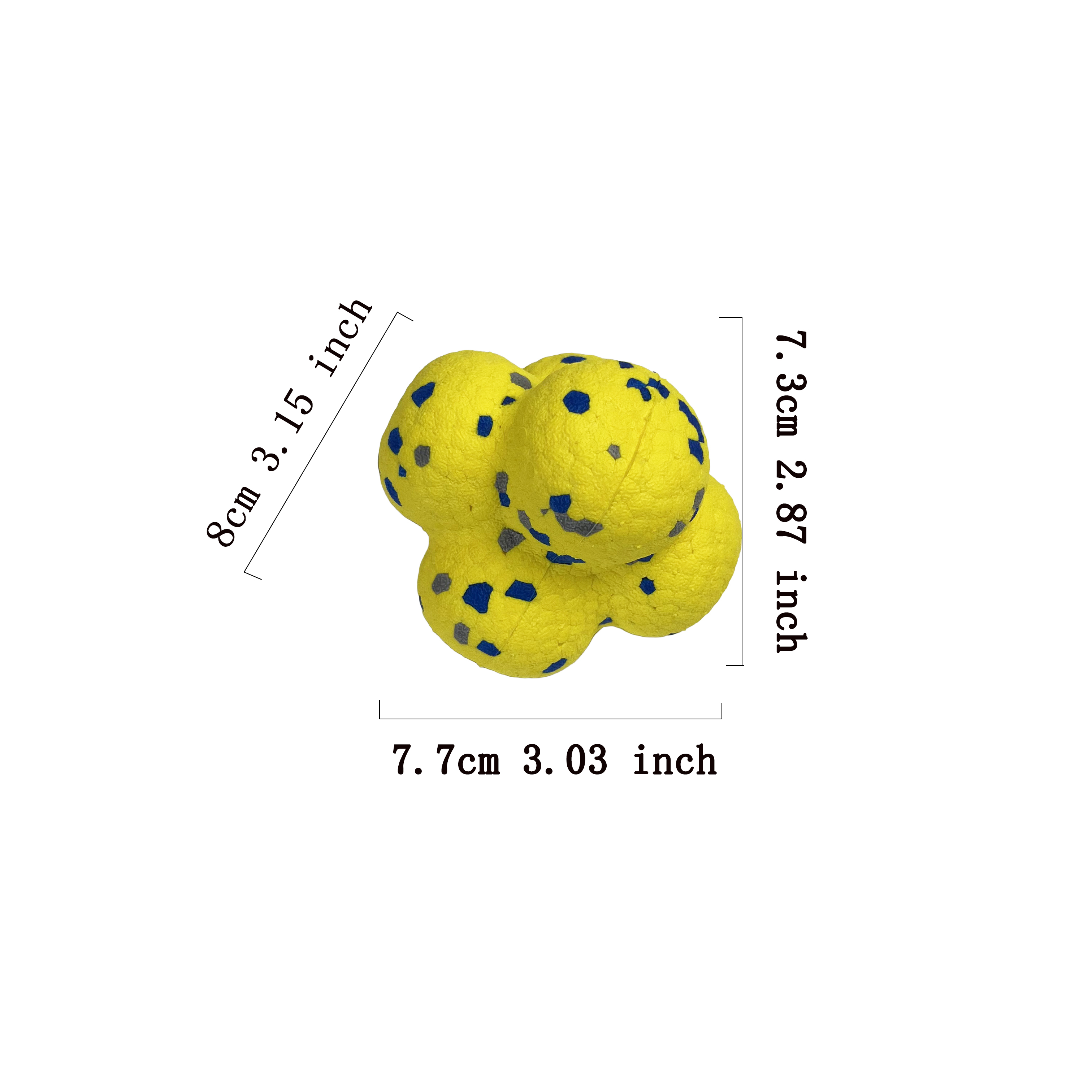 Dog Agility Training Ball Eco-friendly ETPU Bite-Resistant Teething Pet Toy Boredom Relief Essential for Small Dogs