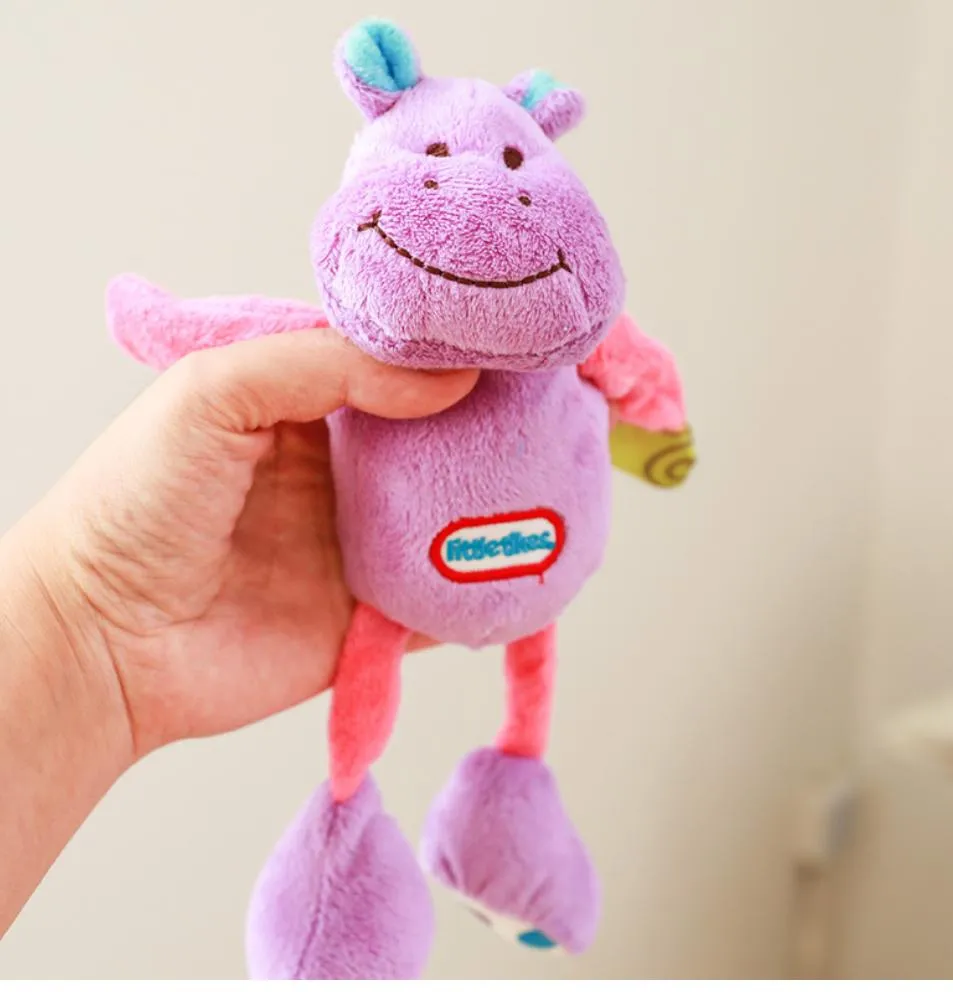 Design Trendy Animal Pup Dog Squeaky Plush Toys