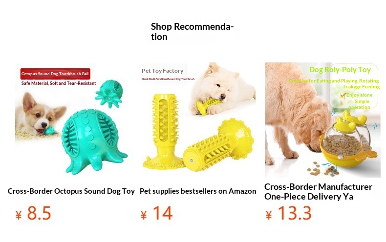 Dog Toy Showcase 1
