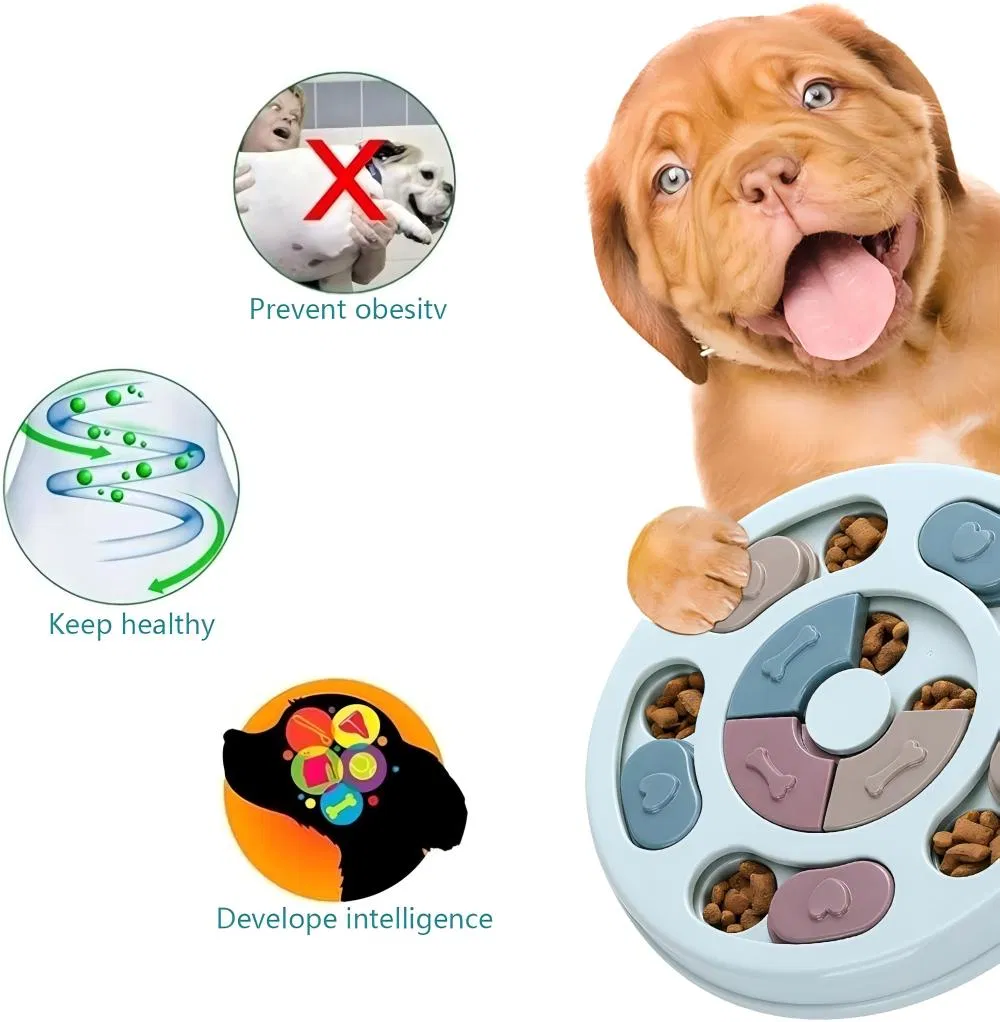 Factory New Style Dispensing Feeding Pet Training Games Increase Iq Interactive Treat Eco Friendly Dog Puzzle Toys