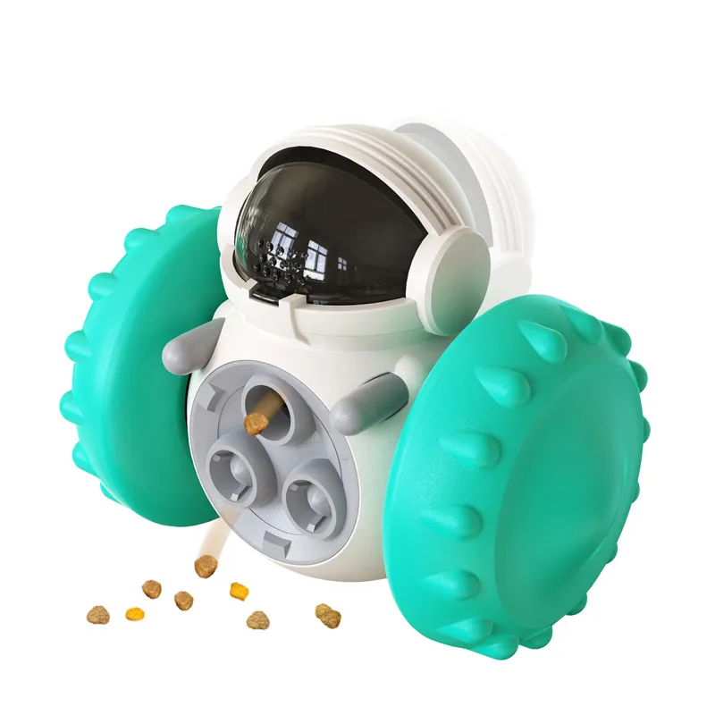 Wholesale Pet Food Dispensing Tumbler Ball Dogs Puzzle Feeder Interactive Toys