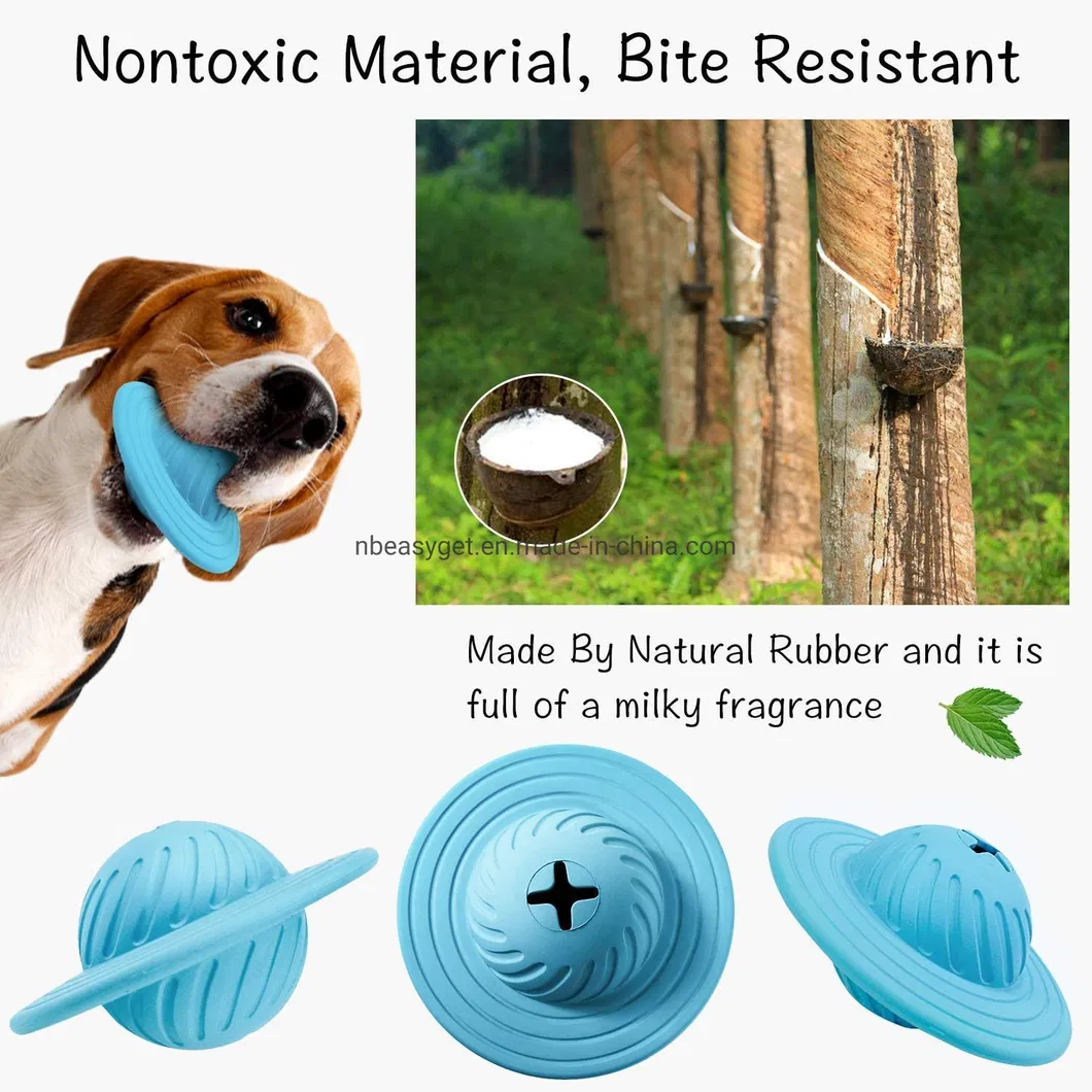 Dog Treat Ball Iq Interactive Food Dispensing Puzzle Toy Chasing Chewing ESG12390