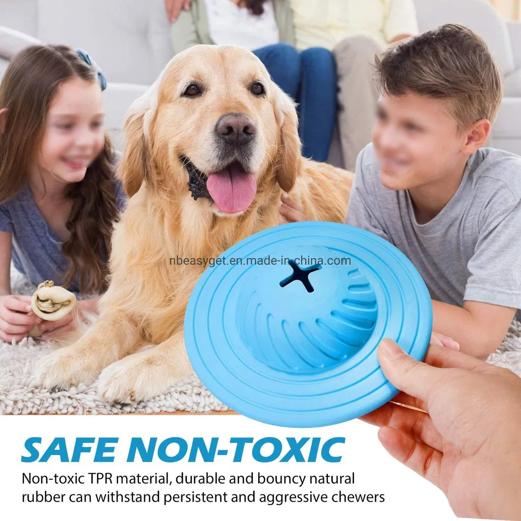 Dog Treat Ball Iq Interactive Food Dispensing Puzzle Toy Chasing Chewing ESG12390