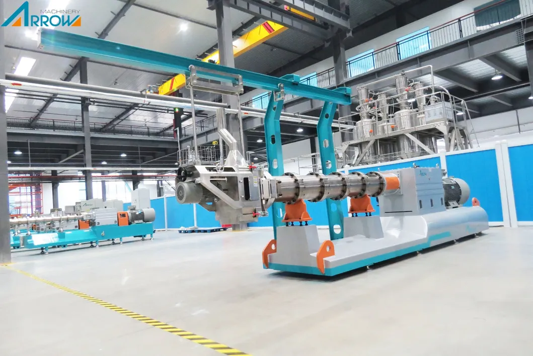 Twin screw extruder