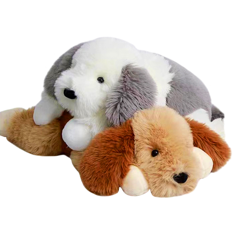 Wholesale Custom Realistic Dog Plush Pet Toy Simulation Puppy Stuffed Animal Toys Plush Dog Toy