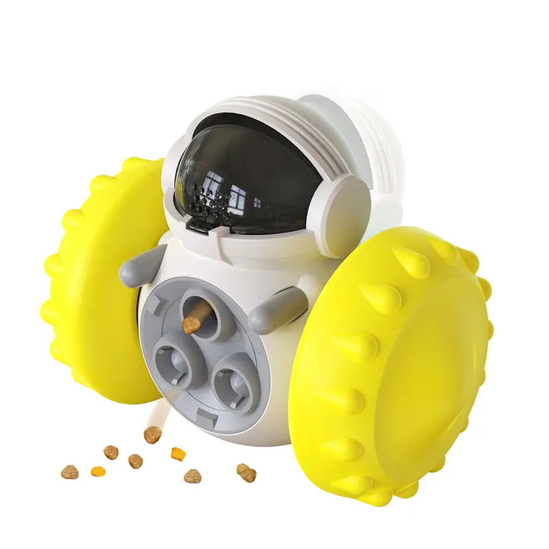 Wholesale Pet Food Dispensing Tumbler Ball Dogs Puzzle Feeder Interactive Toys