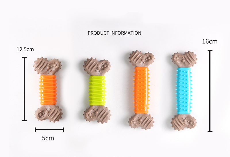Manufacturer Wholesale Pet Product Supplier TPR Bone Durable Dog Chew Toy
