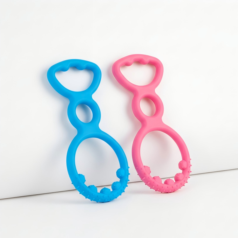 Factory Direct Sales, Wholesale Dog Tug Interactive Toys, High-Quality TPR Boredom-Relief Dog Chew Toys