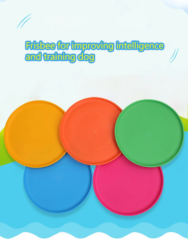 Low Price Pet Dish Dog Toy Outdoor Training Pet Supplies Dog Chew Toy Flying Saucer