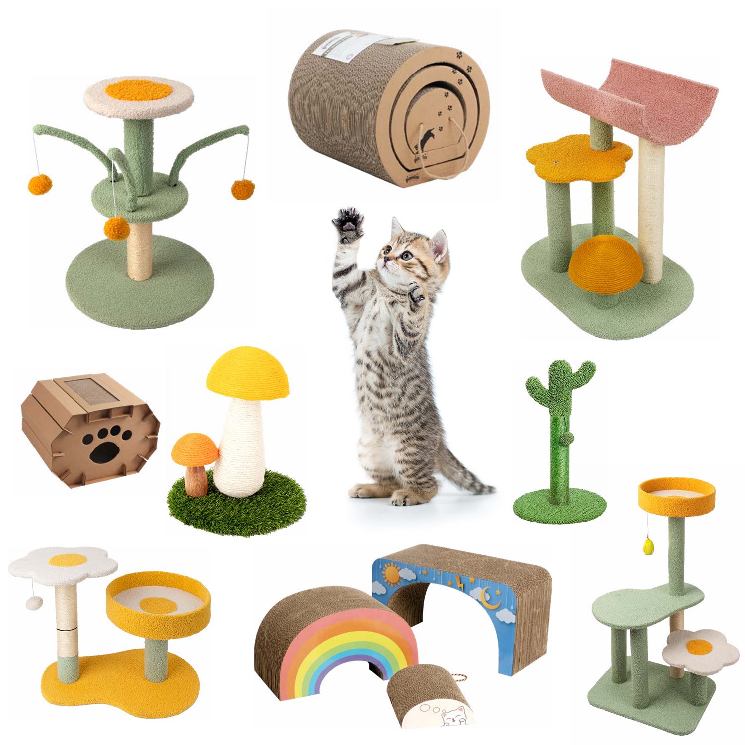 Cat Tree & Scratcher