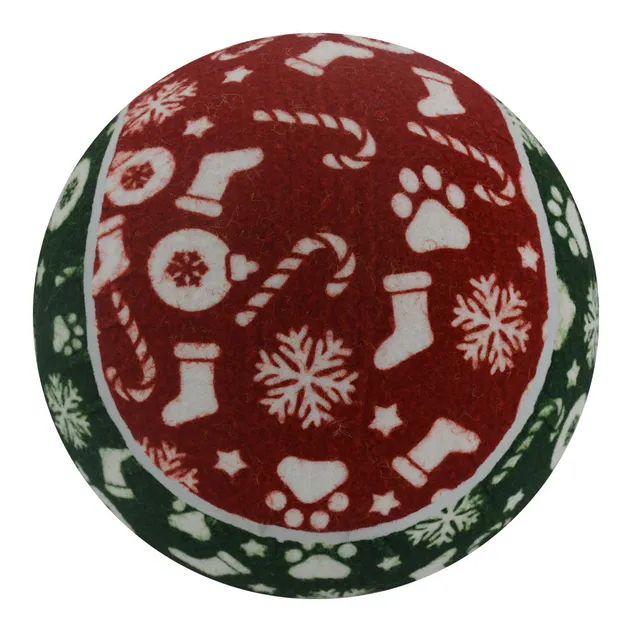 Outdoor Big Dog Toy with Bite-Resistant Cloth Material and Rubber Inner