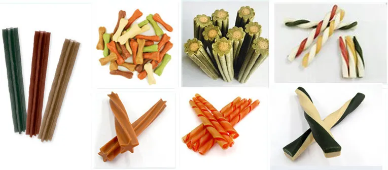 Pet treat samples