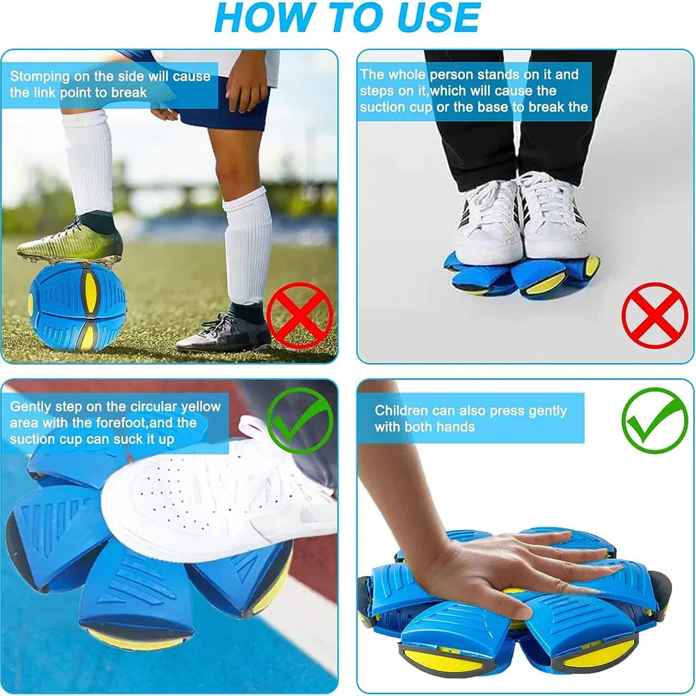 Magic Pet Training Toy Outdoor Flying Ball Interactive Dog Balls Toys