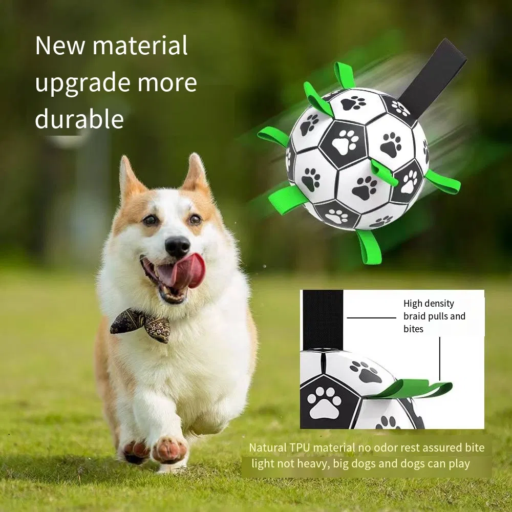Dog Ball Toys Outdoor Multifunctional Interactive Rope Dog Soccer Dog Toys