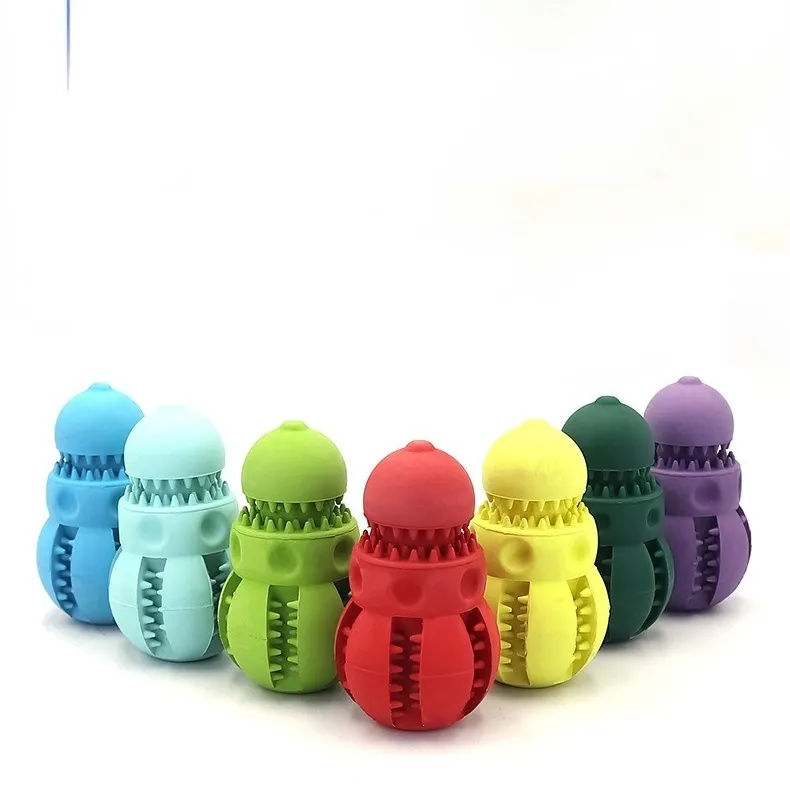 Pet Toys Teeth Cleaning Molars Puzzle Bite Resistant Dog Training Supplies