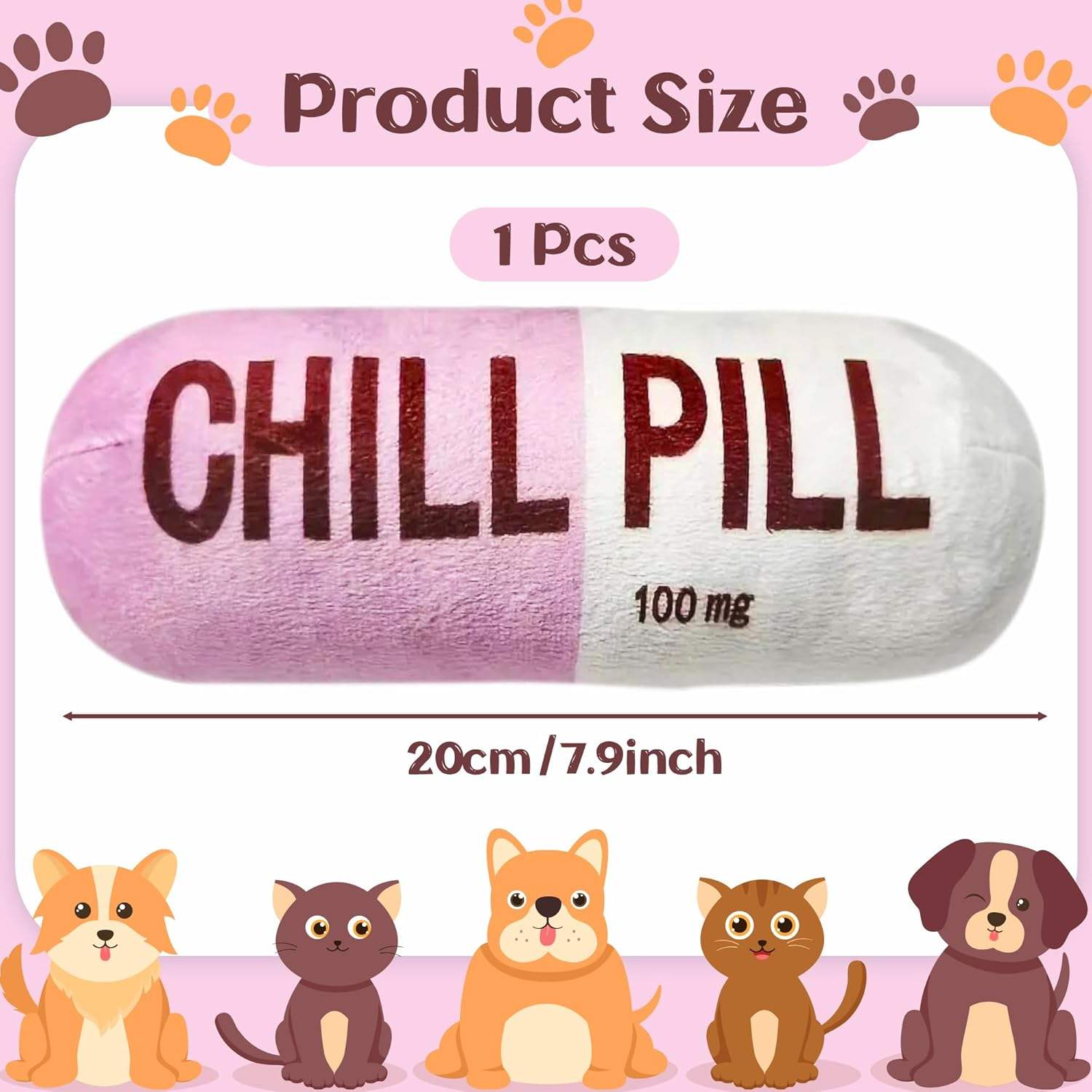 Pet plush toy detail image 2
