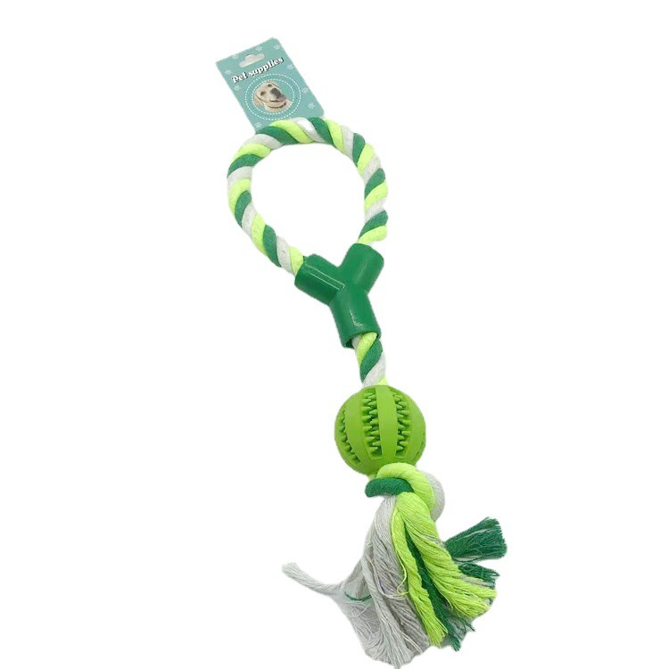 Pet Safe Tennis Ball Rope Toy for Dog Training