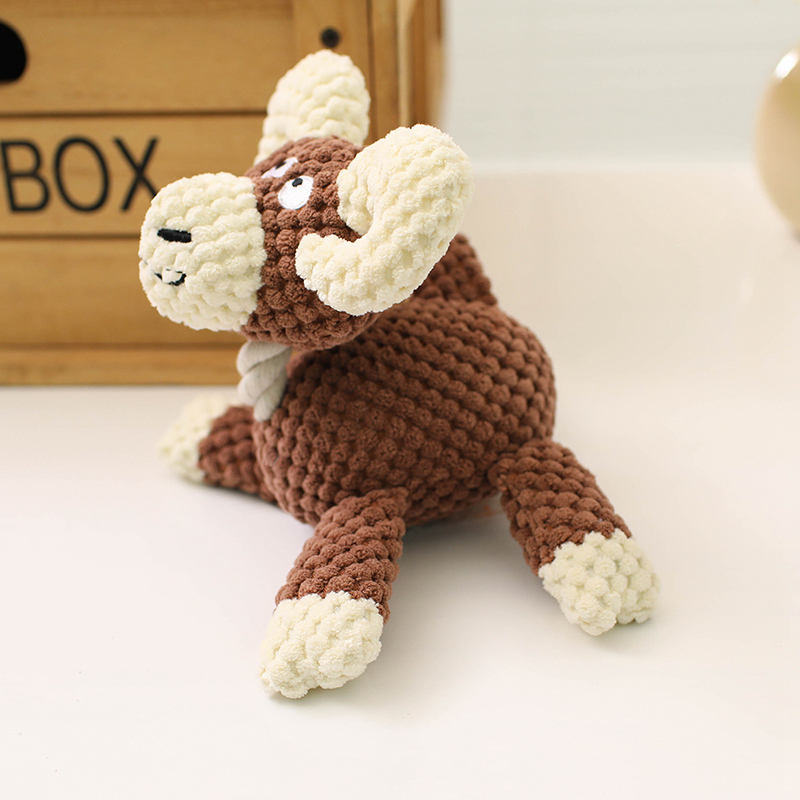 Pet Dog Toys-Plush Dog Squeaky Toys-Stuffed Puppy Chew Toy
