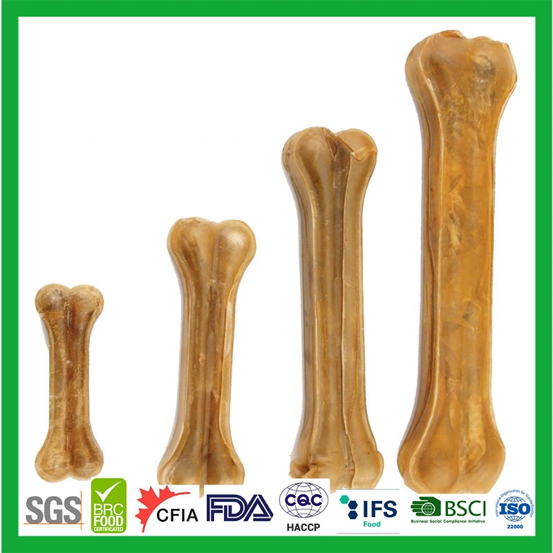 2022 Factory Price OEM / ODM Natural Rawhide Pressed Bone Dog Chews