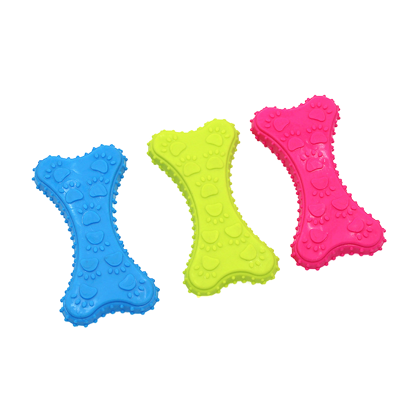 Eco-Friendly Durable TPR Rubber Dog Bite Toy Product View 2