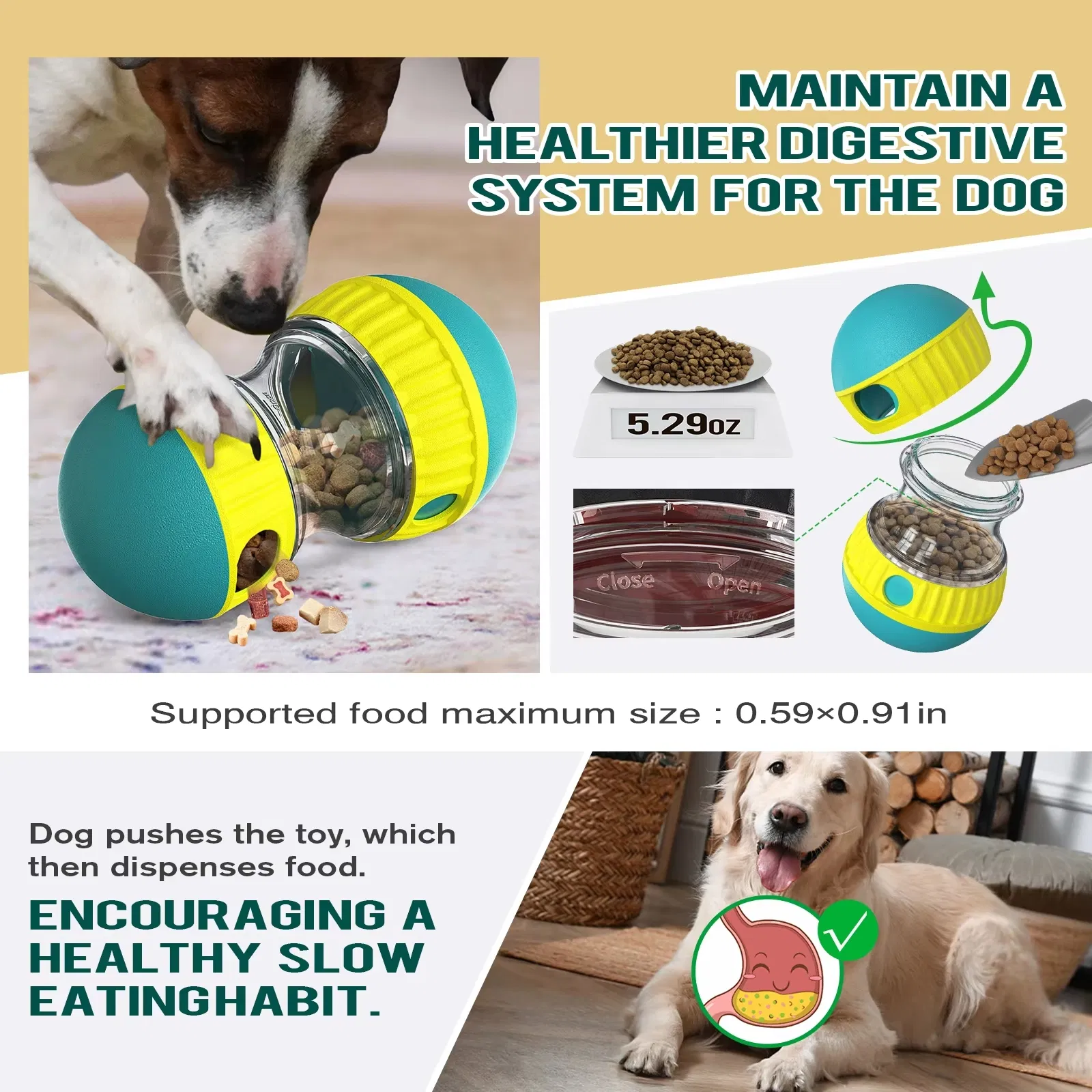 Durable Dog Puzzle Toy