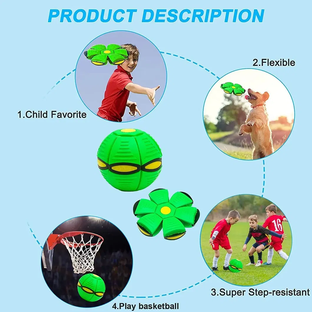 Magic Pet Training Toy Outdoor Flying Ball Interactive Dog Balls Toys