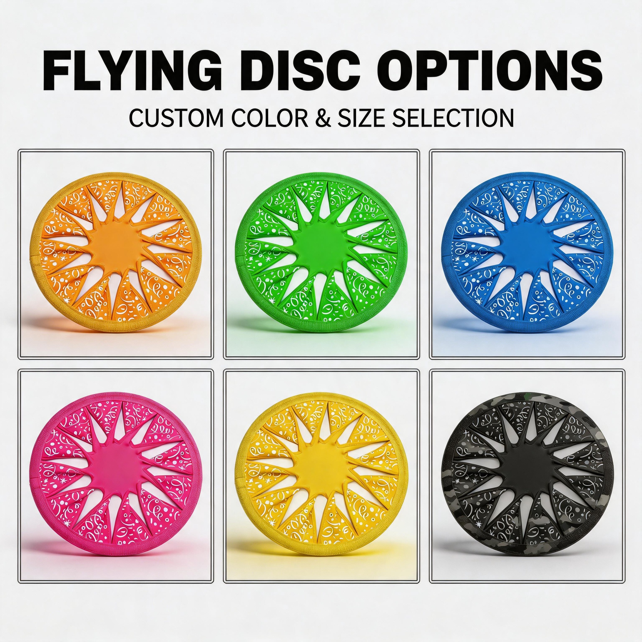 Custom Mini Neoprene Dog Flying Disc Soft Nylon Fabric Floating Pet Training Toy With Printed Logo Safe for Kids and Pets