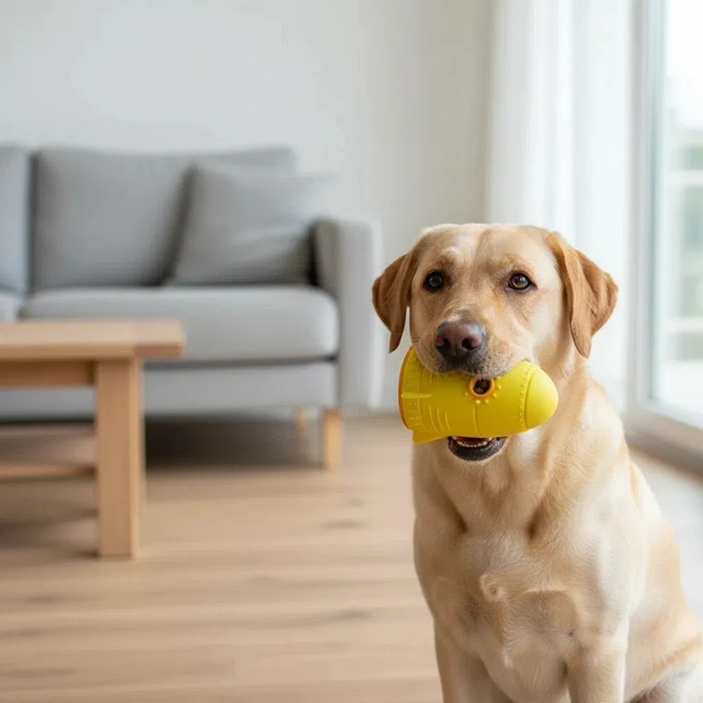 Pet Food Leaking Interactive Pet Toys Metal Stimulation Toy Treat Dispensing Ball for Dogs with Iq Puzzle Challenges