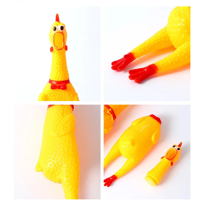 Squeaky Chicken Pet Toy Style 2
