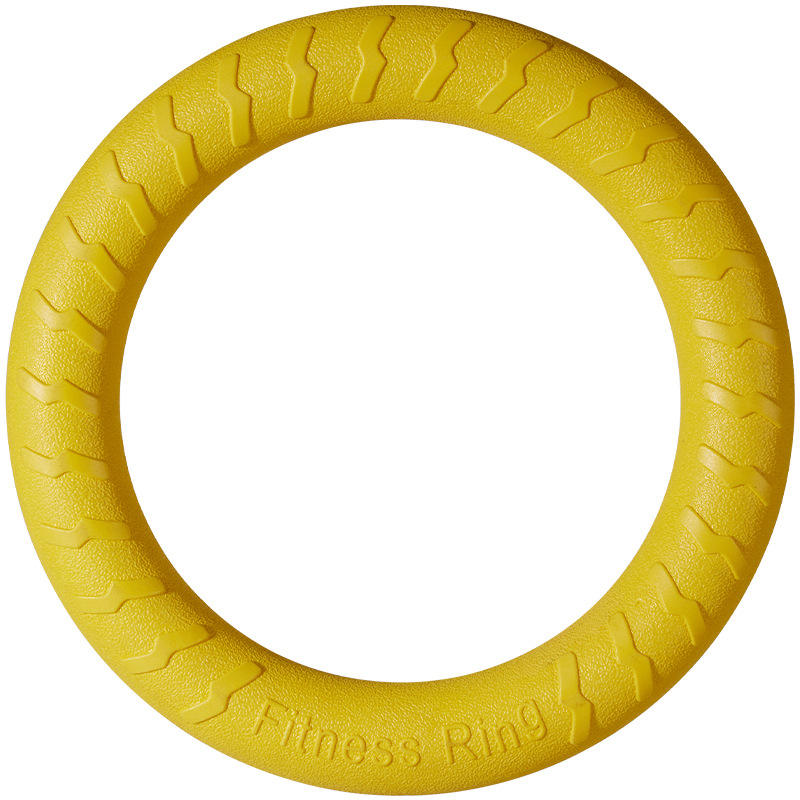 Floating Rope Training Ball for Dogs Outdoor Interactive Eco-Friendly EVA Pet Pull Ring Toy Bite-Resistant Teething Dog Ball