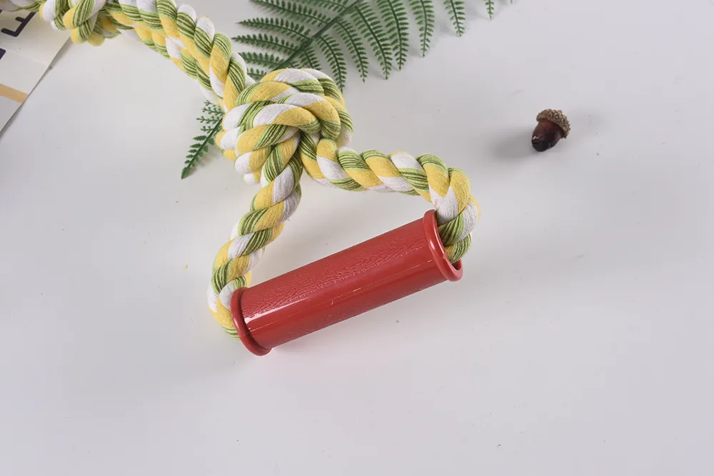 Colorful Chewing Rope Pet Dog with Toy Details 2