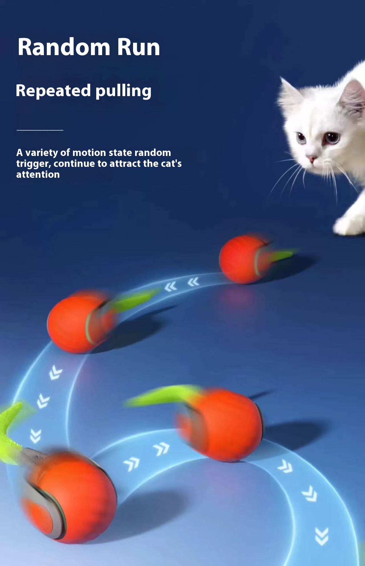 Electric smart pet ball