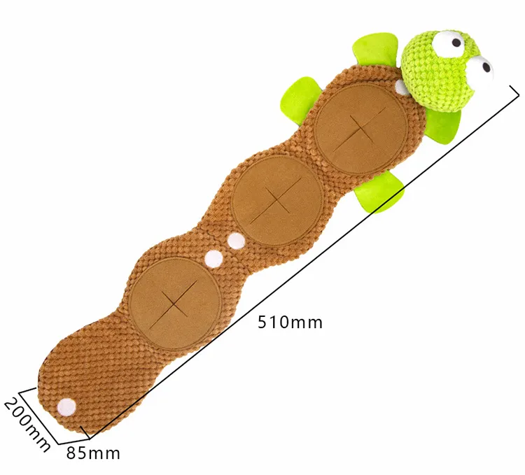 Wholesale Dog Squeaky Pet Slow Feeder Food Chew Puppy Puzzle Toy
