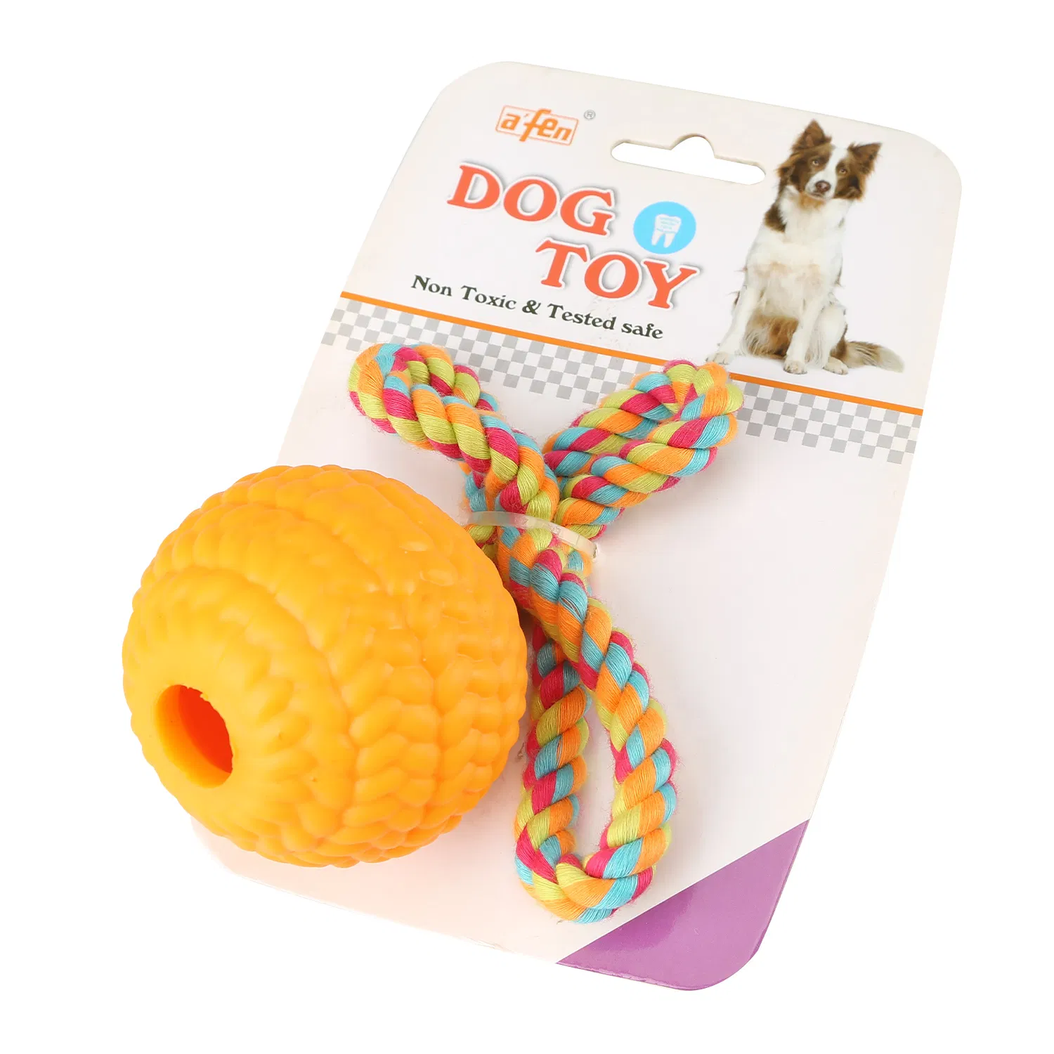 Indestructible Rubber Squeaky Dental Care Pet Toys Toothbrush Aggressive Dog Chew Toys
