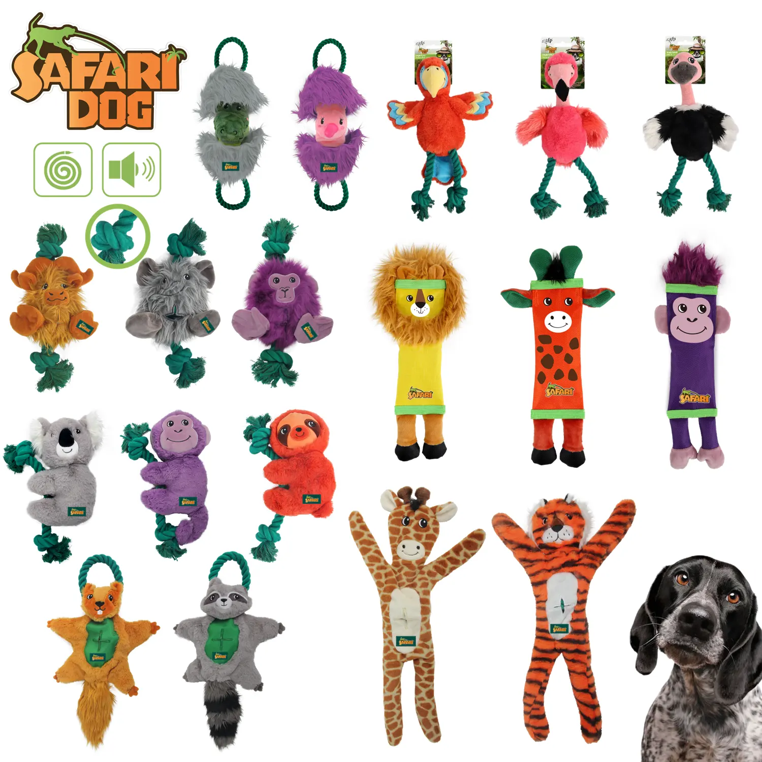 AFP Wholesale Durable Pet Dog Cat Toy Plush Squeaky Latex Rubber TPR Chew Ball Toy Cat Teaser Catnip Chewing Toy For Pet Dog Cat