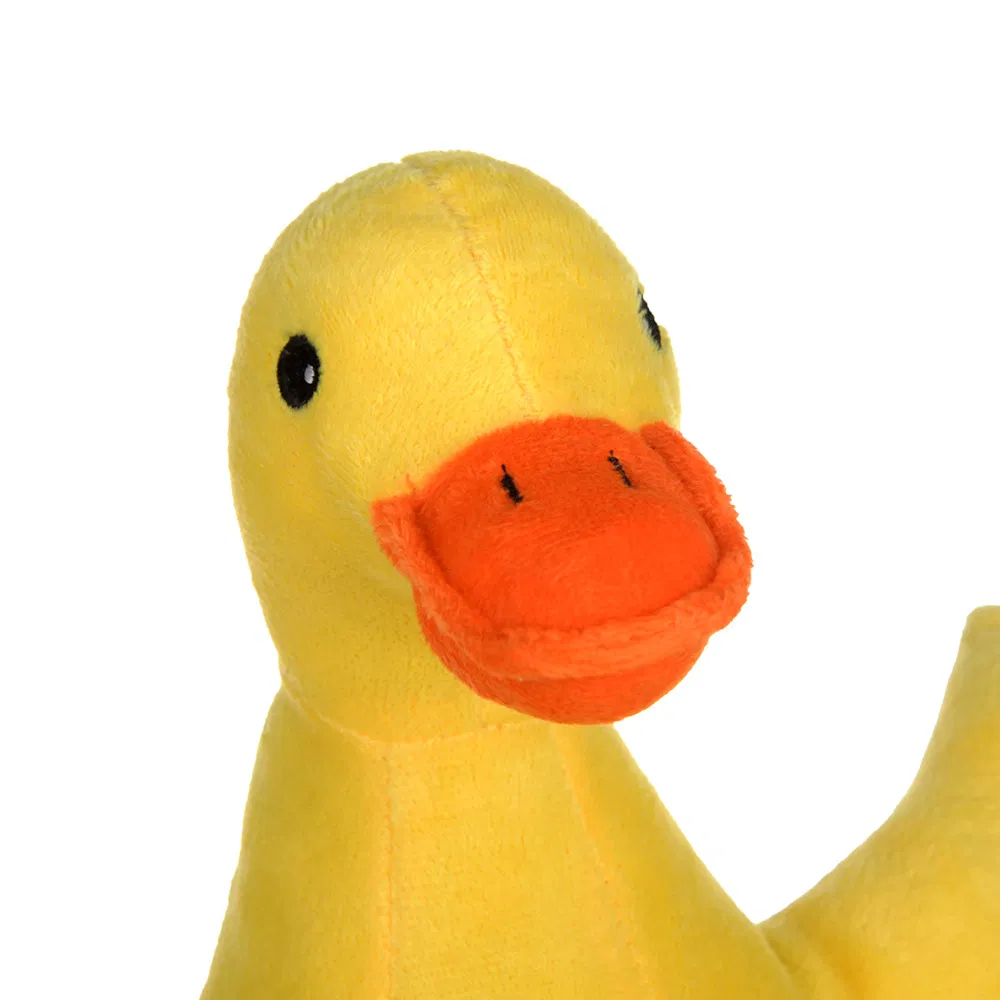 Hot Selling Cute Dog Toy Stuffed Duck Squeaky Chew Toy for Puppy