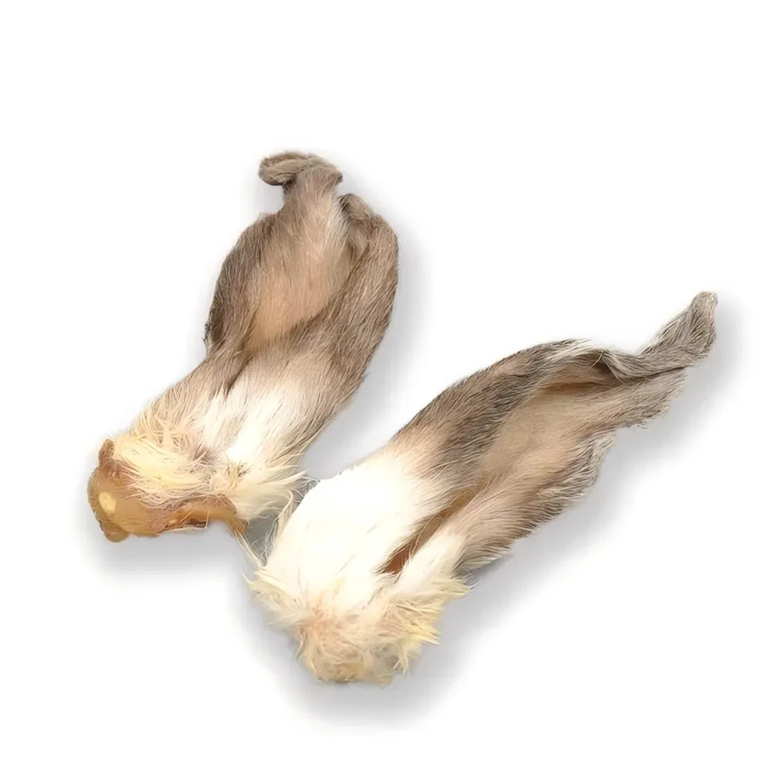 Factory Direct Organic Pet Treat Dog Snacks High-Protein Clean Teeth Natural High-Protein Rabbit Ear with Fur Dog Chews