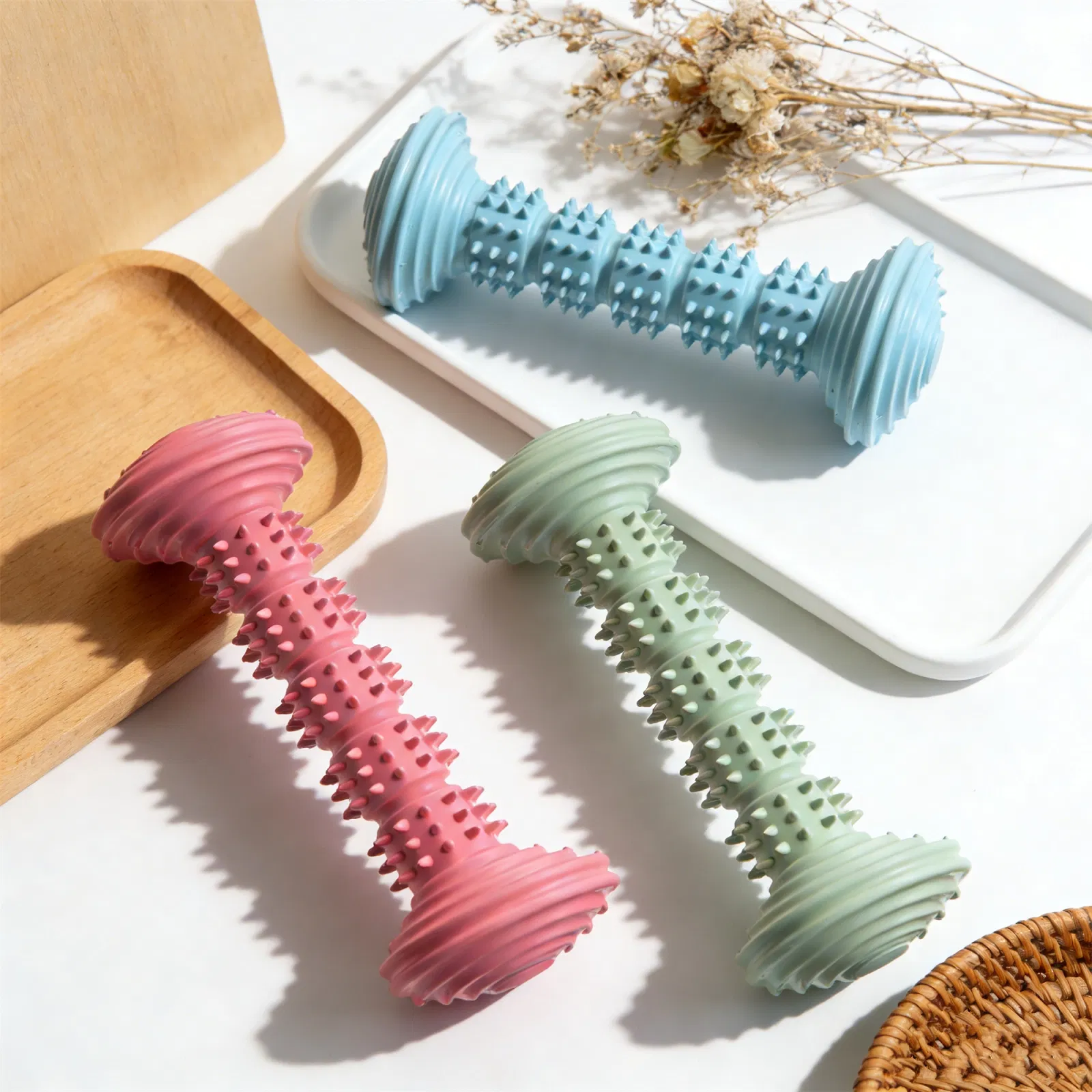 Durable Dog Chew Toys for Aggressive Chewers with Dental Benefits