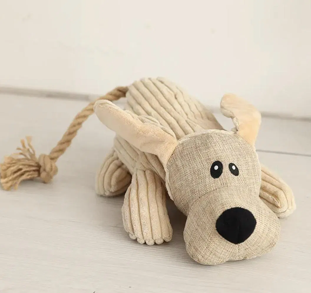 Hot Sale Animal Shape Plush Cotton Rope Training Dog Toy Pet Toy