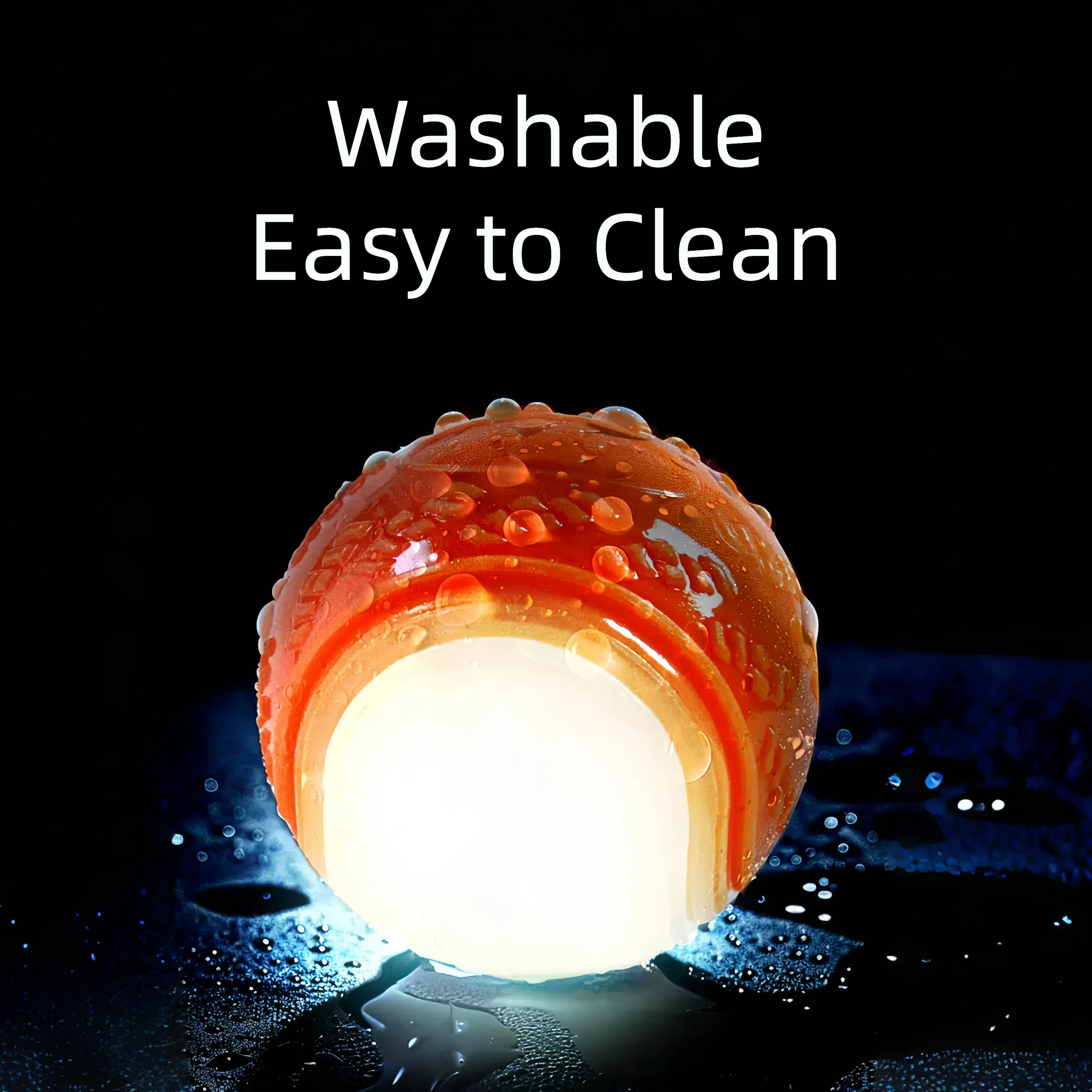 Tough Glow in Dark Dog Tennis Ball - Floating Feature