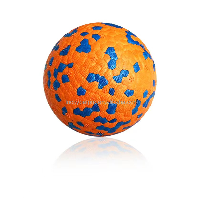 Dog Balls Toys for Aggressive Chewers, Indestructible Bouncy Floating Balls for Dogs to Fetch, Durable Solid Ball for Training